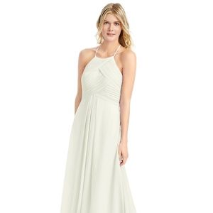 Azazie Ginger Dress in Frost